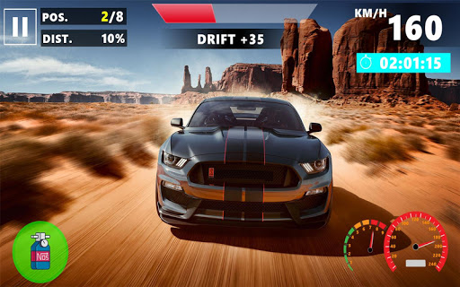 Mustang Offroad Drive  Stunts - Free Offroad Game