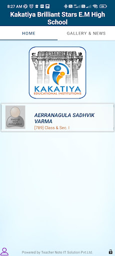 Android application KAKATIYA BRILLIANT SCHOOL screenshort