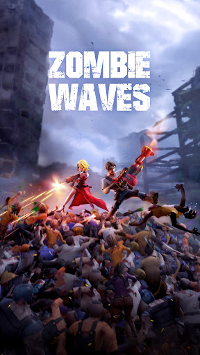 Android application Zombie Waves screenshort