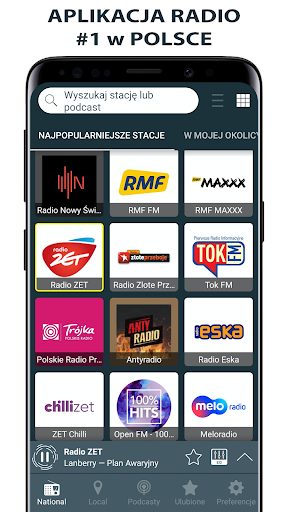 Android application Radio Polska - Radio FM screenshort