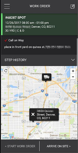Android application Starlight Driver screenshort