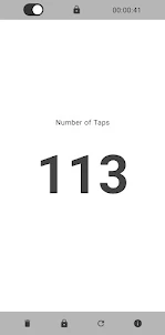 Tap Counter with Timer