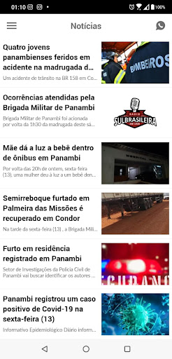 Rádio Sulbrasileira Screen 2