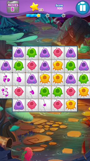Android application Monster Match 3 Puzzle Game screenshort