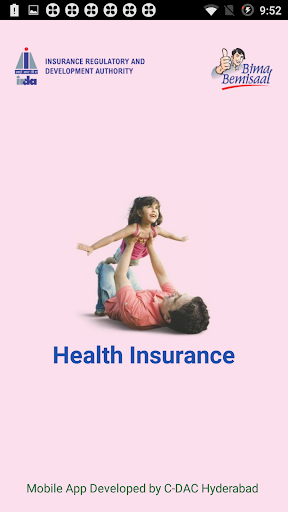 Android application Handbook on Health Insurance screenshort
