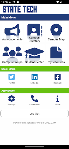 Android application myTech - State Tech screenshort