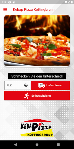 Android application Kebap Pizza Kottingbrunn screenshort