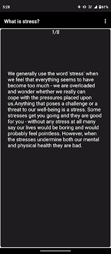 Get Out of Stress Screen 2