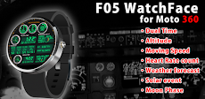 F05 WatchFace for Moto 360のおすすめ画像1