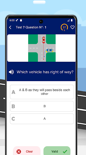 Australian Driving Test Screen 3