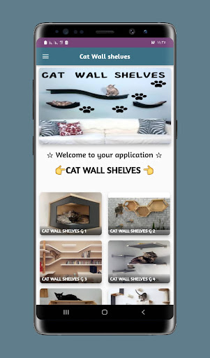 Cat Wall shelves Screenshot 4 - AppWisp.com