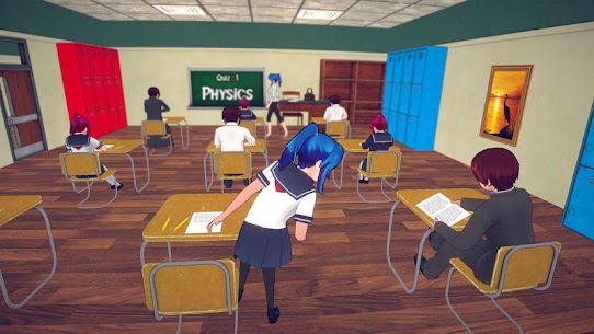 Anime High School Girls- Yandere Life Simulator 3D Apk Mod for Android [Unlimited Coins/Gems] 5