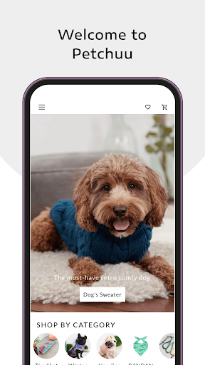 Android application PETCHUU screenshort