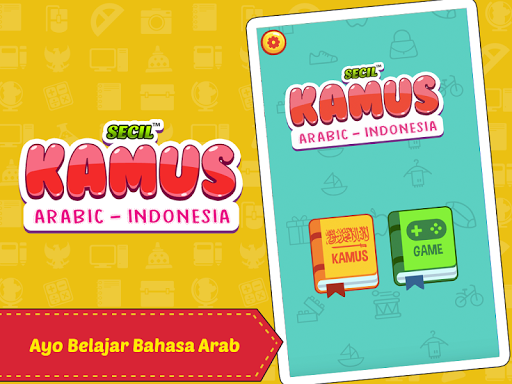 Android application Belajar Kamus Arab Indonesia + screenshort