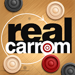 Cover Image of ダウンロード RealCarrom-3Dマルチプレイヤーゲーム  APK