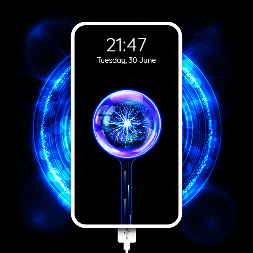 Charging Show On Mobile Screen logo