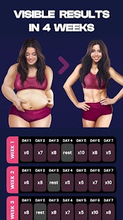 Workout for Women -Fitness App Screenshot