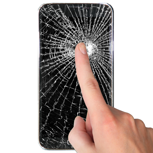 Broken screen prank  Icon