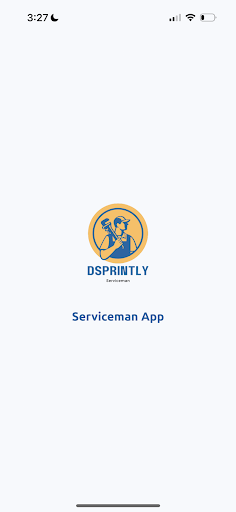 Android application Dsprintly Serviceman screenshort