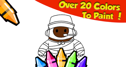 Android application Gems Skin coloring Stumble Guy screenshort