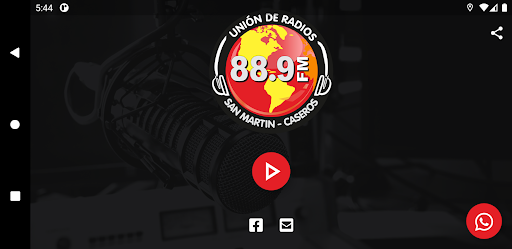 Union de Radios FM 88.9 Screen 2