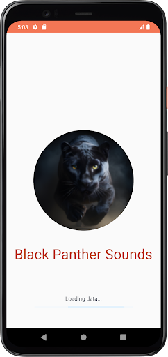 Android application Black Panther Sounds screenshort