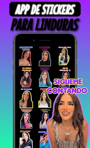 Captura 17 Stickers de Kimberly Loaiza android