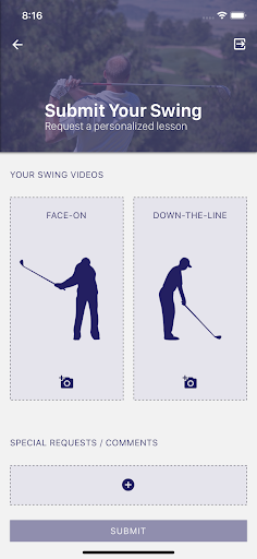 Swing Essentials Golf App Screen 3