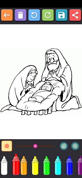 Captura 5 Baby Jesus Coloring Book android