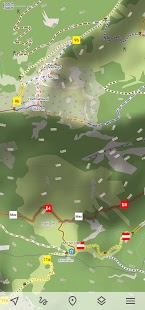 Trekarta - offline outdoor map Captura de pantalla