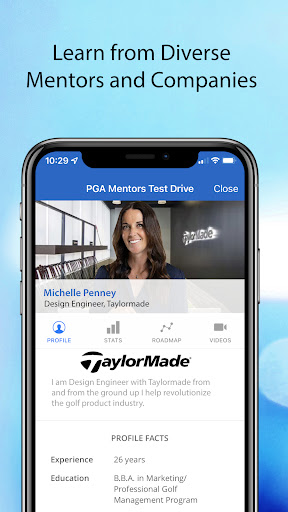 Android application MyJourney Golf screenshort