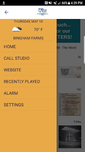 710AM 105.7FM The Word Screen 2