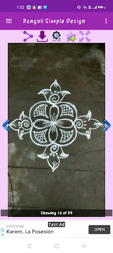 Rangoli Simple Design Screen 3