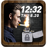 Lock Screen App - Smoking Lighter Theme icon