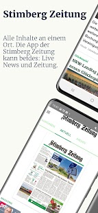 Stimberg Zeitung Screenshot