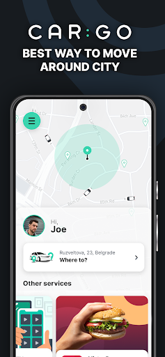 Android application CAR:GO - Go Anywhere screenshort