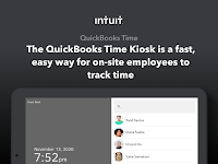 screenshot of QuickBooks Time Kiosk