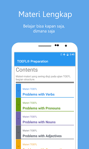 Latihan TOEFL® Structure Pro Screen 2
