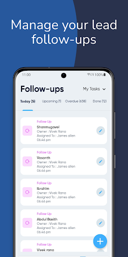 3Sigma Call & Lead tracker Screen 2