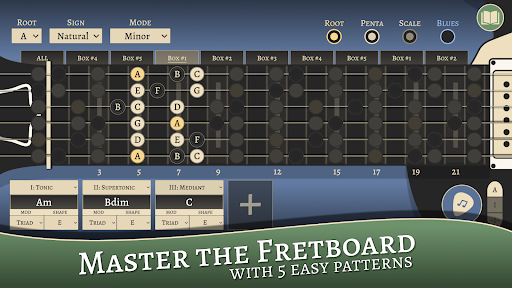 Android application Guitar Assistant screenshort