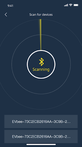 Android application Evbee Service screenshort