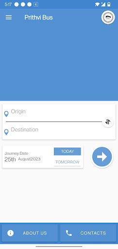 Prithvi Bus-Ticketing Screen 2