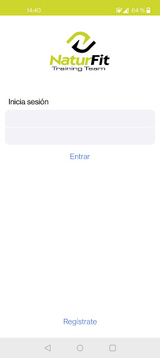 Android application NaturFit screenshort
