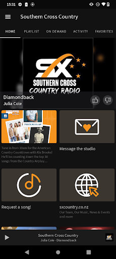 Southern Cross Country Screen 2