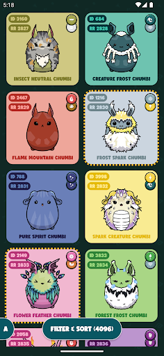 Android application Chumbarium screenshort