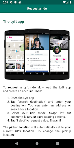 User guide for Lyft Screen 2