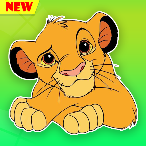 lion king coloring book games