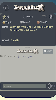 Scrabblex - Screenshot 1