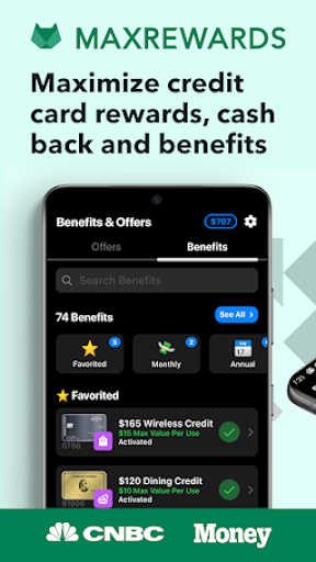 Android application MaxRewards Legacy screenshort