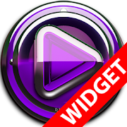 Poweramp widget Purple Glas Download gratis mod apk versi terbaru